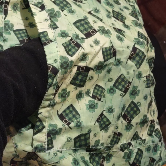 St. Patrick's Day themed hand stitched shoulder bag - Picture 6 of 6